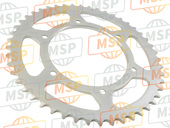 6451114D60, Sprocket, Rear (NT:48), Suzuki, 2