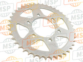 6451146E00, Sprocket, Rear (NT:42), Suzuki, 2