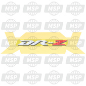 6811114H01DCP, Emblem,Fuel Tan, Suzuki, 1