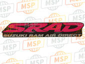 6813133E10F4S, Emblème, Srad, Suzuki