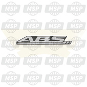 6815138G10DUJ, Emblem,""Abs"", Suzuki
