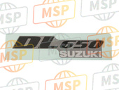 6816127G00DTK, Emblem, Seat Tail Cover, Suzuki