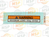 6839106G00, Label,Warning L, Suzuki