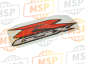 6868141G00LW1, Emblem, "Gsxr", Suzuki