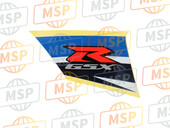 6869547H10JRP, Emblem, "Gsxr", Suzuki