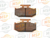 6914003D00, Pastillas De Freno Juego (Nas) TS125, Suzuki