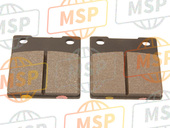 6910105820, Pad Set, Suzuki