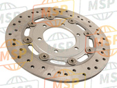 6921010F40, Disc, Rear Brake, Suzuki, 2