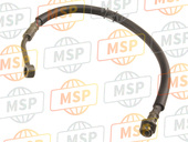 6948014F12, Hose,Rear Brake, Suzuki, 1