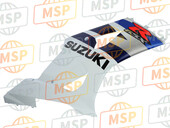 9440718G20YBD, Cowl Assy, Under Rh  (White), Suzuki