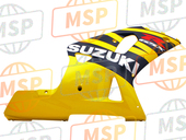 9440739F30YU9, Cowl Assy, Under Rh  (Yellow), Suzuki, 1