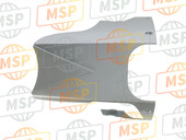 9460633E01Y2D, Cowling, Under Rear  (Silver), Suzuki, 3