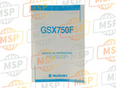 9901120C6601F, Owners Manual GSX750/K4, Suzuki