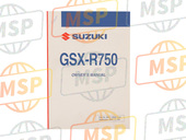 9901130G5101A, Manual, Owner'S  (English), Suzuki