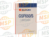 9901138G5001A, Manual Owners GSF650, Suzuki