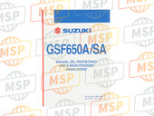 9901138G61SDE, Manual, Owner?s, Suzuki, 1