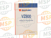 9901139G5001F, Owner'S Manual VZ800/K5, Suzuki, 1