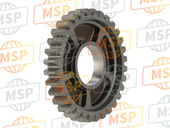 13S172210000, Gear, 2E Wiel, Yamaha, 1