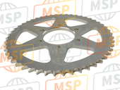 15A254502000, Sprocket, Aangedreven (50T), Yamaha