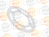 5NY254490000, Sprocket, Aangedreven (49T), Yamaha