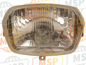 1D4H41000000, Head Light Assy., Yamaha