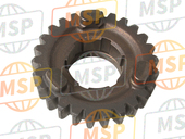 1FK172510100, Gear, 5E Wiel, Yamaha, 2