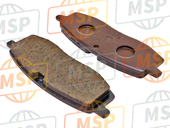 2HHW00450000, Brake Pad Kit, Yamaha