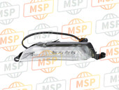 1MC833100000, Voorkant Knipperlicht Assy 1, Yamaha