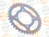 1P6F54372000, Sprocket, Driven (37T), Yamaha, 2