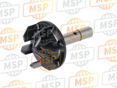 1RC124500000, Impeller Shaft Assy, Yamaha