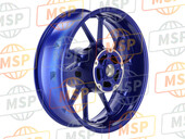 1RC2533800P0, Cast Wheel, Rear, Yamaha, 1