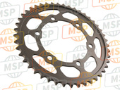 1RC254450000, Sprocket, Driven (45T), Yamaha