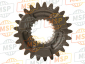 1S3172410000, Gear, 4TH Wheel, Yamaha, 2