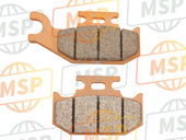 1S3W00460000, Brake Pad Kit 2, Yamaha