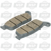 1S6W00450000, Brake Pad Kit, Yamaha