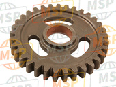 1UY172210000, Gear, 2E Wiel, Yamaha, 1