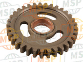 1UY172210000, Gear, 2E Wiel, Yamaha, 2