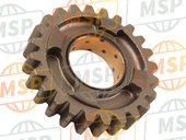 22U171410000, Gear, 4TH Pinion (24T), Yamaha, 2