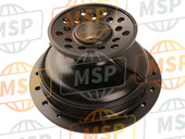 2A6251110098, Hub, Front, Yamaha, 1