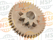 2HT155120000, Gear,  Idler 1            TW125, Yamaha, 2