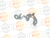 2PW283660000, Bracket, Yamaha, 2