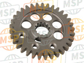 2S2115310000, Gear, Balance Weight, Yamaha, 1