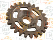 2S2133410000, Gear, Oil Pump Idle, Yamaha, 2