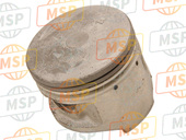 2UJ116380000, Piston (1.00mm O/s), Yamaha, 4