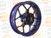 2WDF533801P0, Cast Wheel, Rear, Yamaha