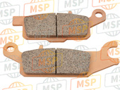 3B4W00450000, Brake Pad Kit, Yamaha