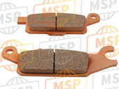 3B4W00460000, Brake Pad Kit 2, Yamaha