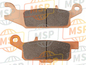 3B4W00461000, Brake Pad Kit 2, Yamaha