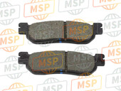 5LBW00450100, Brake Pad Kit, Yamaha