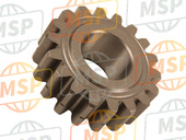 3CV171210000, Gear, 2E Kegelwiel (18T), Yamaha, 2